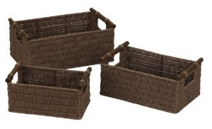 storage baskets