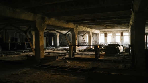 abandoned building