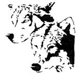 wolf craft pattern
