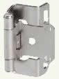 One style of overlay hinge