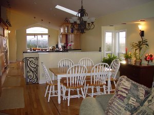 kitchen after remodel and home renovation