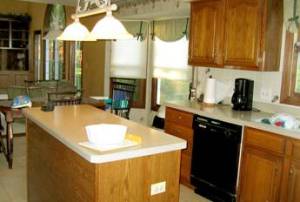 kitchen before remodel or renovation