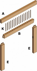 toy box back rest exploded view