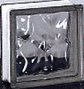 grey glass block