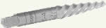 Square end of screw extractor.