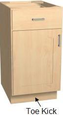 kitchen cabinet toe kick